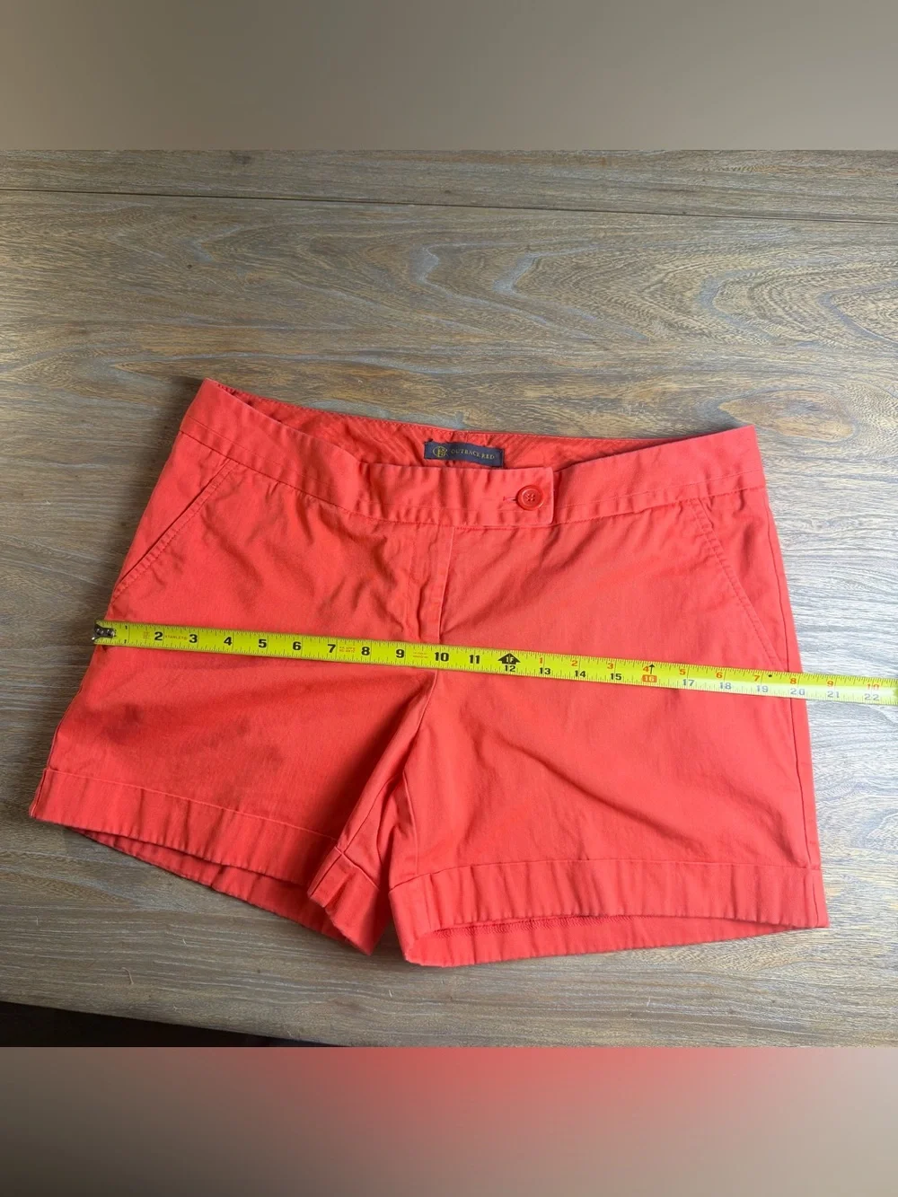 Outback Red High-Waist Coral Shorts